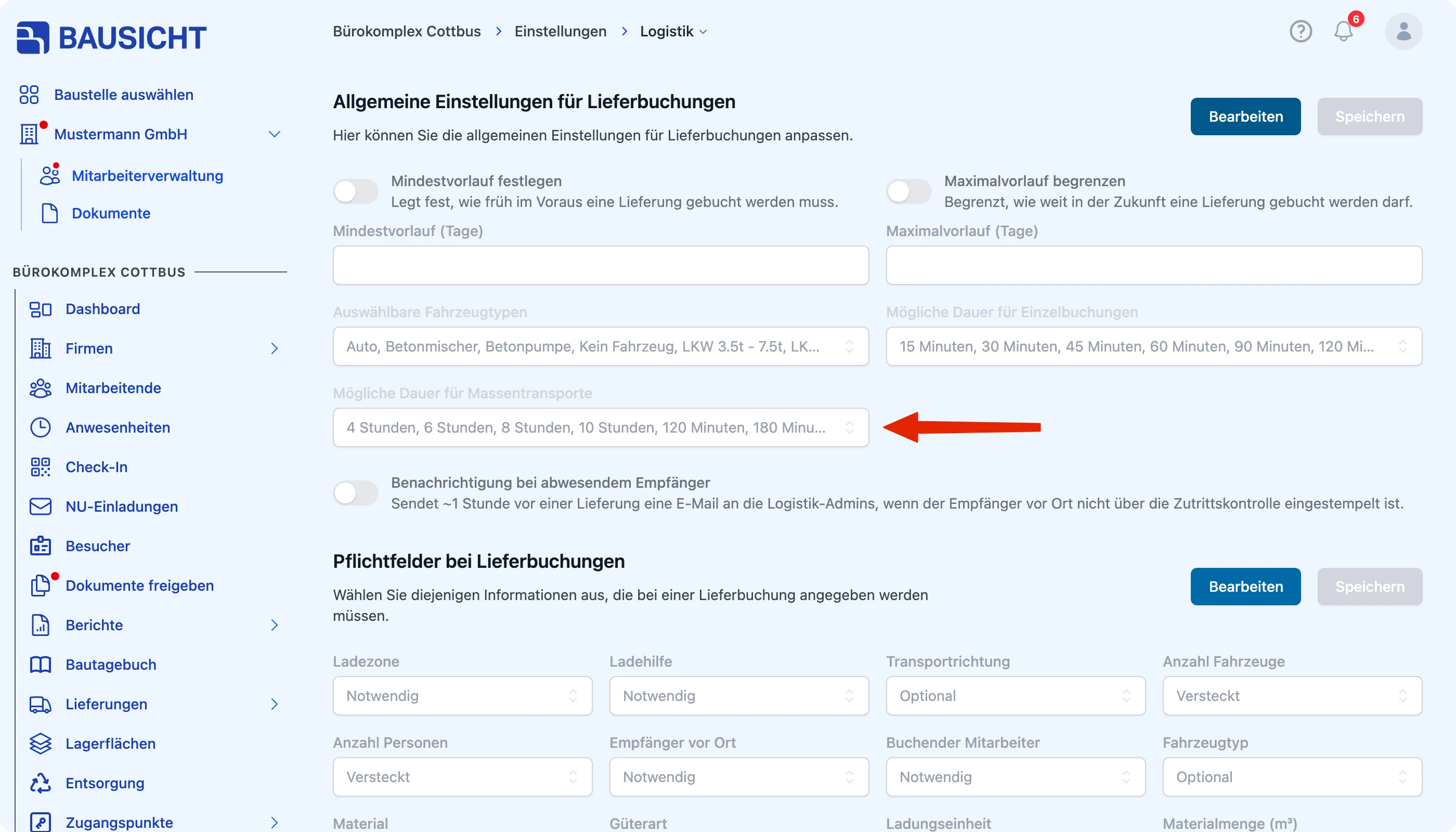 Mögliche Dauer für Massentransporte – bis zu 10 Stunden