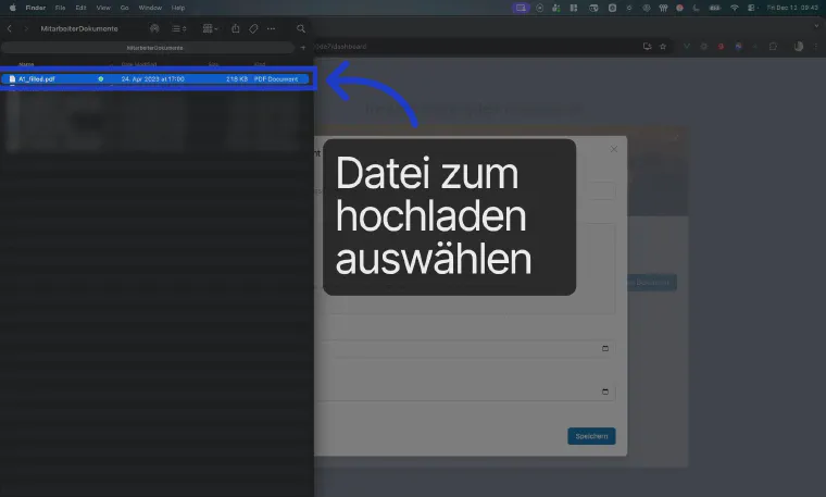 Select the file in your file explorer