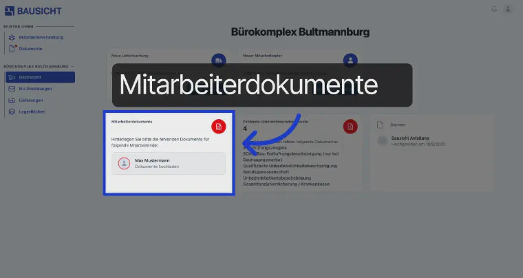 Upload employee documents