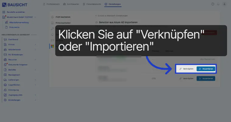 Confirm the link