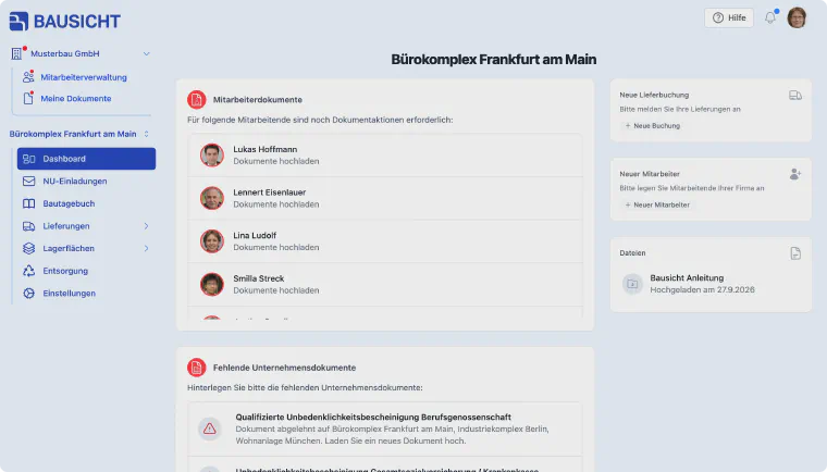 Abschluss und nächste Schritte